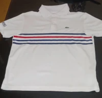 03 Tshirt  lacoste  originaux  venue du france  occasion  age 12 et 14