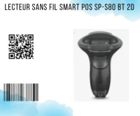 Lecteur sans fil smart pos sp-s80 bt 2D 