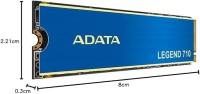 SSD 512GB NVME M2 ADATA LEGEND 710  (En configuration seulement)