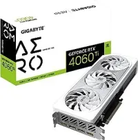 Gigabyte NVIDIA GeForce RTX 4060 Ti AERO OC Carte graphique - 16GB GDDR6
