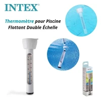 Thermomètre Piscine Flottant Double Échelle Fahrenheit/Celsius - INTEX