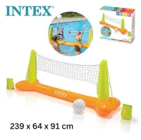 Set de Jeu Volleyball Gonflable 239 x 64 x 91 cm pour piscine pour Adultes et Enfants - INTEX
