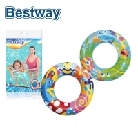 Bouée Gonflable pour Enfants colorés 56cm pour piscine et plage Bestway - عوامة اطفال
