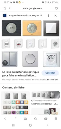 Appareillage électriquegrand energical   mono  bms  l