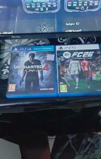 PlayStation 5 Fat + 3 cd ( fc 26 + red dead 2 + uncharted 4)