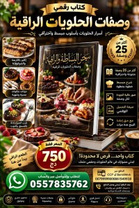 كتاب صناعة الحلويات الراقية