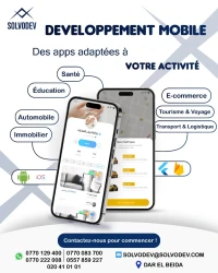 Développement Rapide et Fiable d'Applications Android / IOS en Algérie