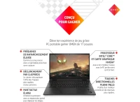 HP OMEN 17-CM2001NF I7-13700HX 32Go DDR5 1TB NVMe RTX 4070 8Go 17.3" QHD IPS