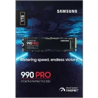 Samsung 990 PRO MZ-V9P1T0BW - SSD - 1 To - PCIe 4.0 x4 (NVMe) 7450MB/S