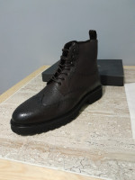 bottes-chaussures-cuir-veritable-originale-europeenne-ben-aknoun-alger-algerie