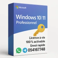LICENCES WINDOWS 10/11/7 PRO ACTIVATION EN LIGNE original à vie 