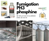 Fumigation PH3 des produits agroalimentaires 58 wilayas 