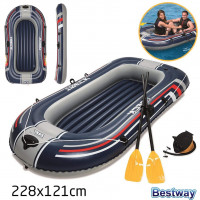 chasse-peche-bestway-bateau-gonflable-durable-pour-2-personnes-hydro-force-treck-x1-228-x-121-32-cm-61083-bab-ezzouar-alger-algerie