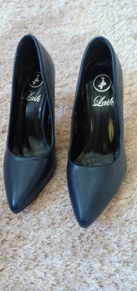 Escarpin bleu 