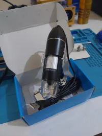 Microscope digital zoom X1600