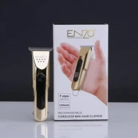Tondeuse à cheveux professionnelle rechargeable USB avec écran LCD numérique 