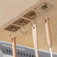 CROCHETS ADHESIFS RENFORCES 5PCS