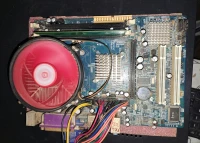 Carte mère Logicom G41 + Ram ddr3 2gb + Cpu P4