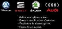 Activation option cachées groupe VAG audi skoda seat vw