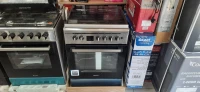 Promotion cuisiniere maxtor inox gaz/gaz ventile avec afficheur