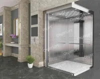 Ascenseur disponible - Porte vitrée