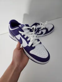 Nike dunk low championship court purple