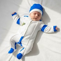 BABY PILLOT BLANC BLEUE F (4050)