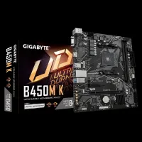 Carte mère Gigabyte B450M K - Défectueuse (Slot RAM 2 HS)