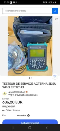 Analyseur transmission numérique 
