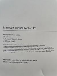SURFACE LAPTOP 15 SNAPDRAGON X ELITE 12C 16GoLPDDR5X-256SSD 15POUCE 2K thumbnail 3