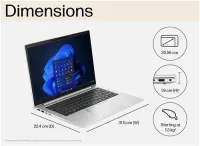 HP ELITBOOK 840 G10 I7 1365U 16G 512G SSD 14 POUCE FHD NEUF JAMAIS UTILISÉ