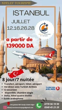 séjour istanbul