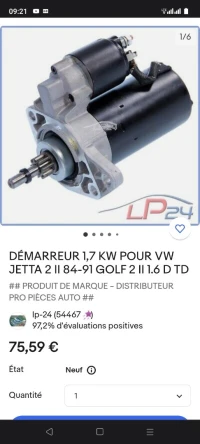 Démarreur 