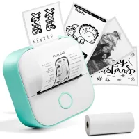 Mini printer phomemo T02 طابعة حرارية محمولة 