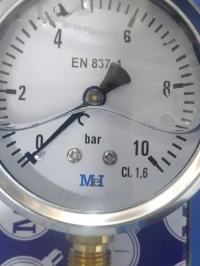 MANOMÈTRE AVEC GLYCÉRINE CL 10 bar MeI