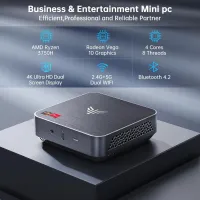 KAMRUI AMD Ryzen 7 3750H Mini PC,16GB RAM 512 GB SSD Micro Desktop Computers