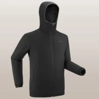  Veste de ski chaude et imperméable homme 100 noir Decathlon