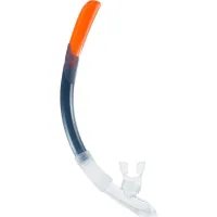 TUBA PLONGÉE AVEC SOUPAPE DECATHLON  - 100 GRIS TEMPÊTE