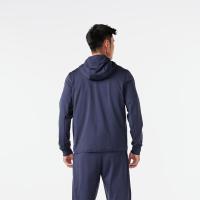 Veste chaude de running Homme - KIPRUN RUN 100 Warm Bleue foncé + NOIR thumbnail 2