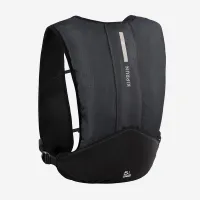 SAC TRAIL RUNNING 5L MIXTE NOIR - VENDU AVEC POCHE A EAU 1L Decathlon