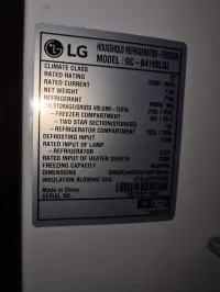 Frigidaire combiné 