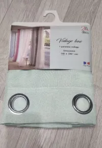 RIDEAUX VOILAGE PRODUIT FRANCAIS.