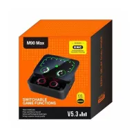 Ecouteurs Bluetooth avec microphone + POWERBANK M90 MAX