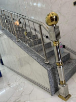 rampe d'escalier en inox 