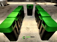Poubelle Bac plastique