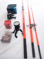 canne-a-peche-pack-4m50-surfcasting-avec-moulinet-golden-9000-bab-ezzouar-alger-algerie