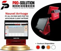 ALL IN ONE SAFE POS 103 AFFICHEUR CLIENT INTÉGRÉ + WIFI