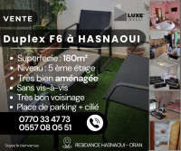 duplex-vente-f6-oran-bir-el-djir-algerie