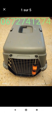 accessoire-pour-animaux-cage-transport-chat-made-in-italie-draria-alger-algerie