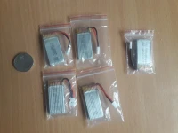 batteries 3.7V/300mah pour hélicoptère RC 
